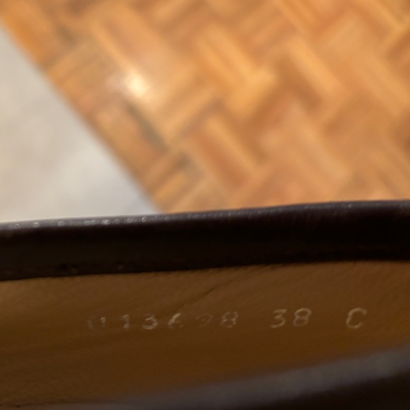 NEW GUCCI WOMEN BROWN LEATHER LOAFERS HORSE BITS SIZE 38 / US 8 (FITS LIKE 7.5) - Picture 10 of 10